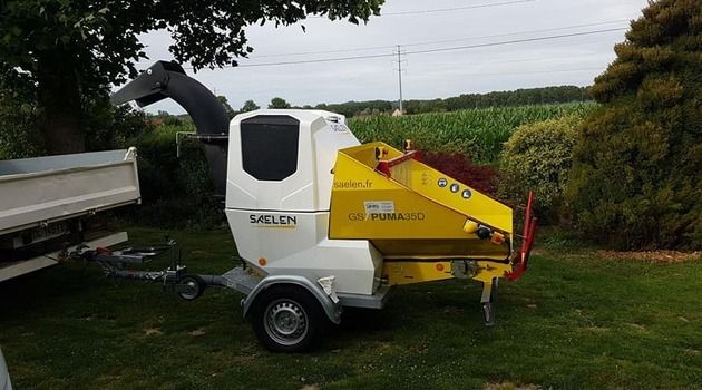 Broyage de vévgétaux à Saint-Omer